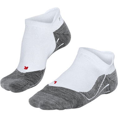 Socken FALKE RU4 COOL INVISIBLE Weiß/Grau 2022 0